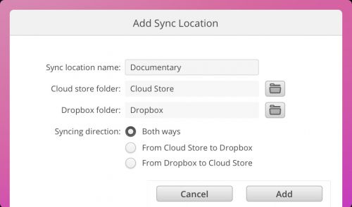 cloud-store-sync-direction